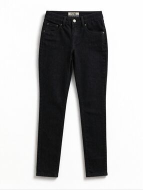 17/21 Black Skinny Jeans Dark Wash Size 10 L32